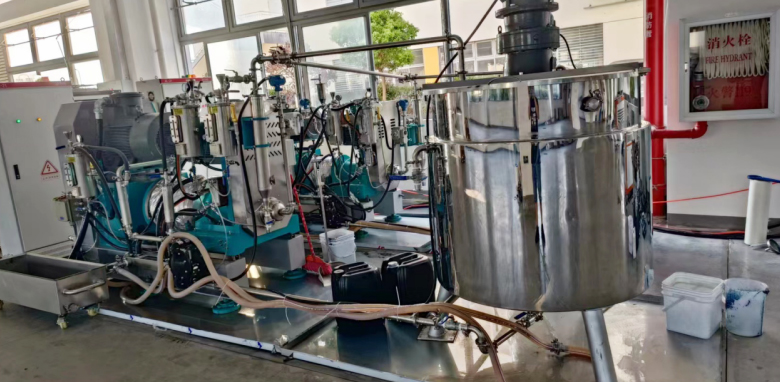 CNB-10LSD雙動(dòng)力納米棒銷(xiāo)式砂磨機(jī)